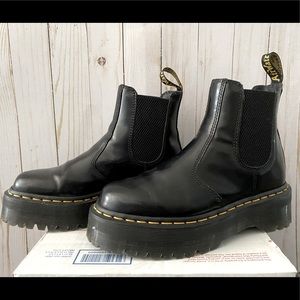 Doc Martens platform Chelsea boots
